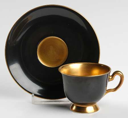 Josephine Footed Demitasse Cup & Saucer Set