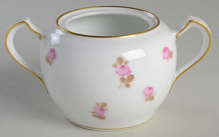 Rose Sugar Bowl No Lid