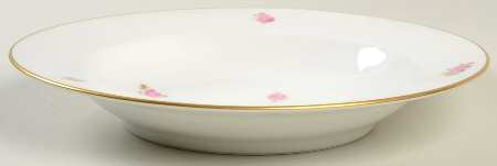 Rose Rim Soup Bowl