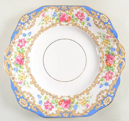 2854 Square Handled Cake Plate