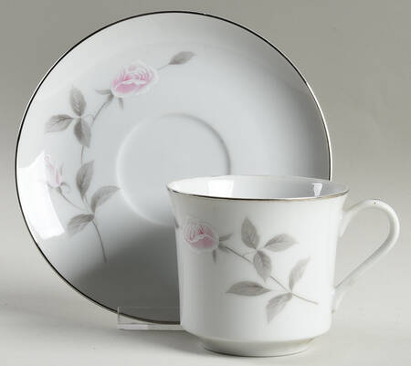 Amourous Flat Cup & Saucer Set
