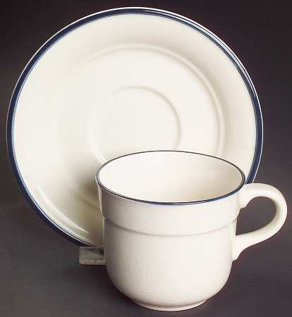 Bantry Bay Flat Cup & Saucer Set