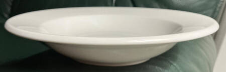 Classic Large Rim Soup Bowl