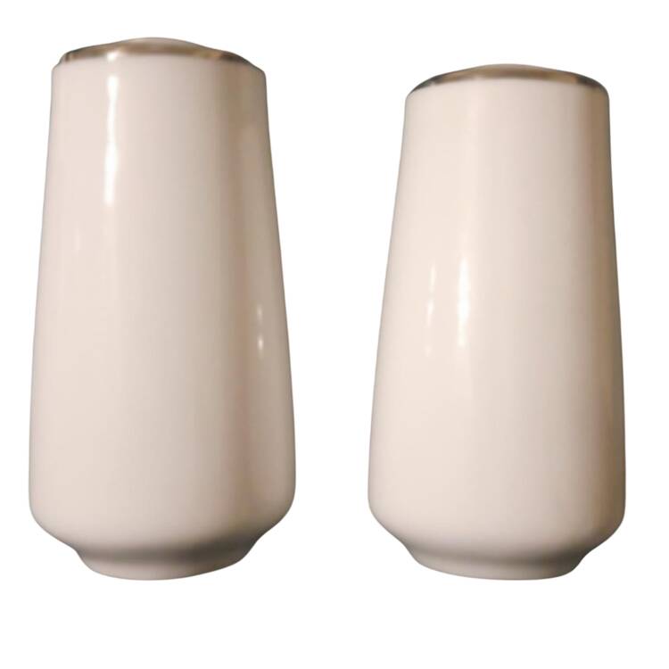 Distinction White Salt & Pepper Set