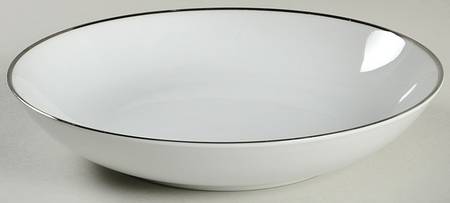 Distinction White Coupe Soup Bowl