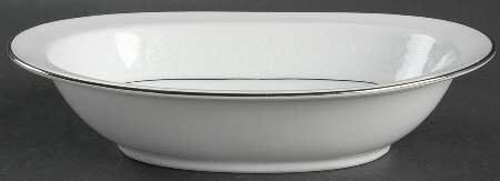 Erin Lace 10" Oval Vegetable Bowl