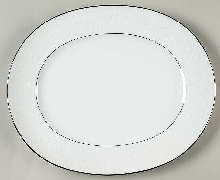 Erin Lace 13" Oval Serving Platter
