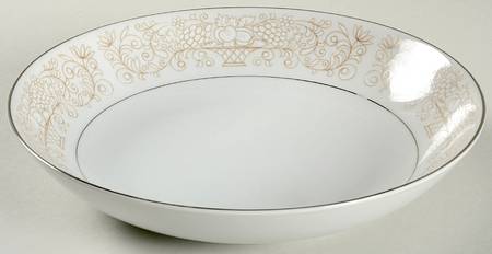 Golden Glow Coupe Soup Bowl