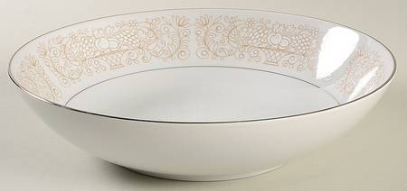 Golden Glow 9" Round Vegetable Bowl