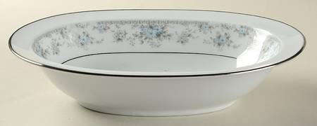 Heiress 10" Oval Vegetable Bowl