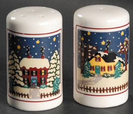Holiday Harbor Salt & Pepper Set