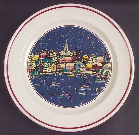 Holiday Harbor 11" Chop Plate (Round Platter)