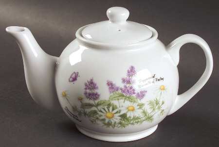 Romance of Flowers Teapot & Lid