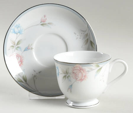 Footed Cup & Saucer Set
