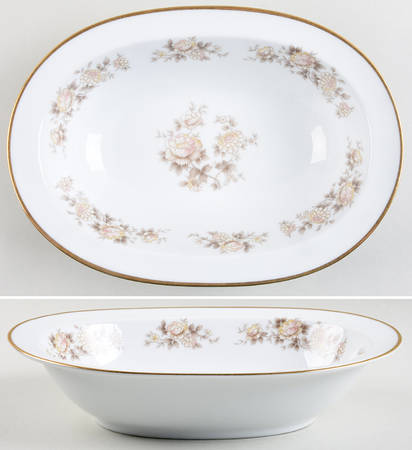 Mandarin 9" Oval Vegetable Bowl by Oneida