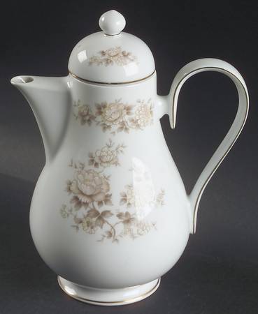 Mandarin Coffee Pot & Lid