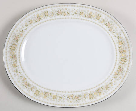 Milady 13" Oval Serving Platter