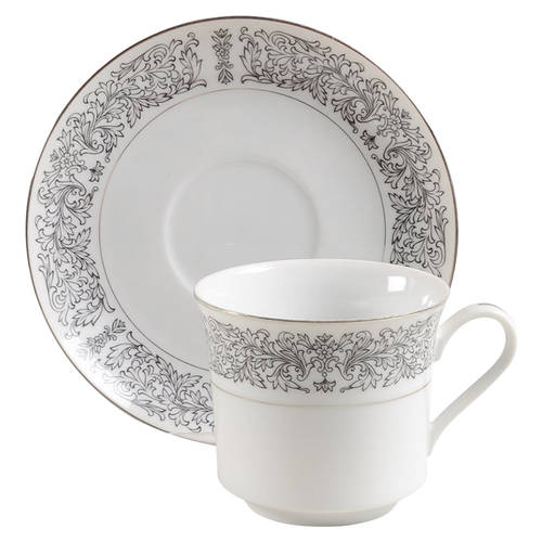 Flat Cup & Saucer Set