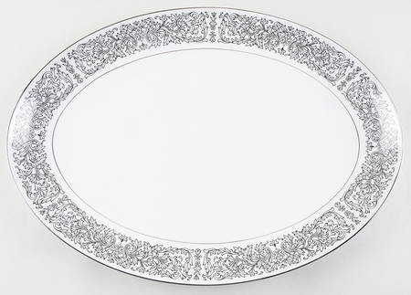 Spanish Lace 16" Oval Serving Platter