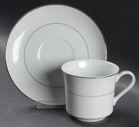 Summer Mist Flat Cup & Saucer Set