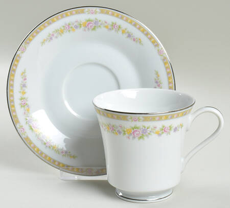 Tara Footed Cup & Saucer Set
