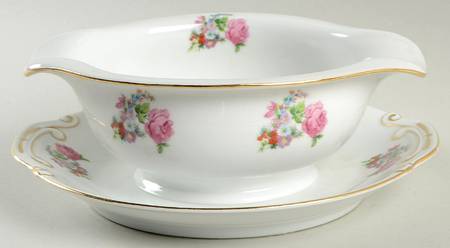 ORI3 Gravy Boat with Attached Underplate
