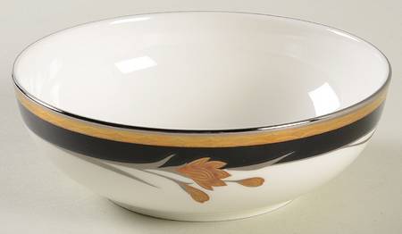 24K Black Fruit/Dessert (Sauce) Bowl