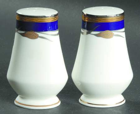24K Cobalt Blue Salt & Pepper Set