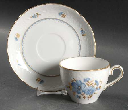Ashton Flat Cup & Saucer Set
