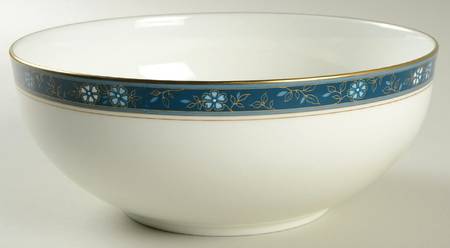 Aviance Blue 8" Round Vegetable Bowl