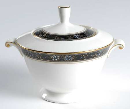 Aviance Black Sugar Bowl & Lid