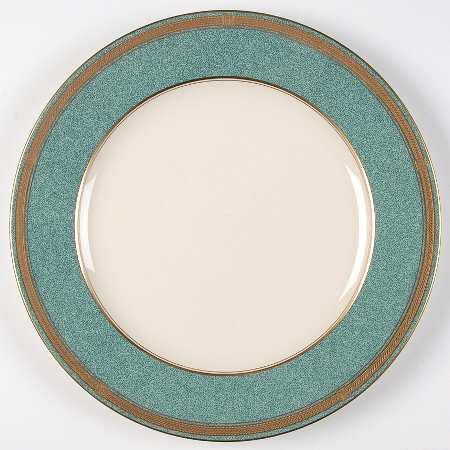 Baronesse Teal 12" Chop Plate (Round Platter)