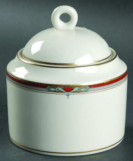 Camellia Sugar Bowl & Lid