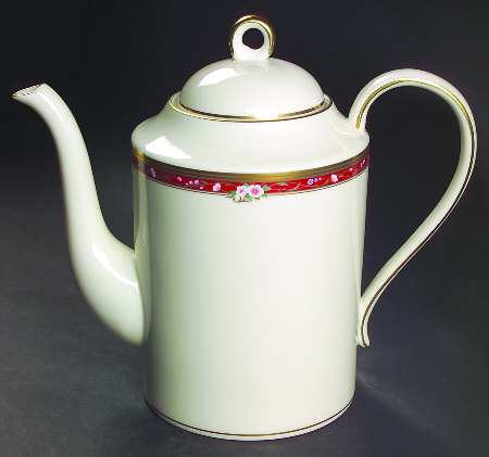 Chateau Rose Coffee Pot & Lid