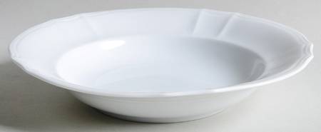 Classic Tradition White Large Rim Soup Bowl