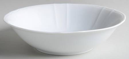 Classic Tradition White 9" Round Vegetable Bowl