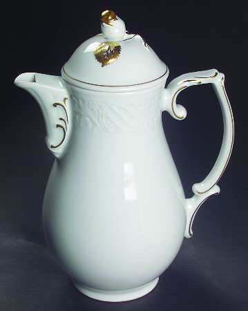 Dresden Gold Coffee Pot & Lid
