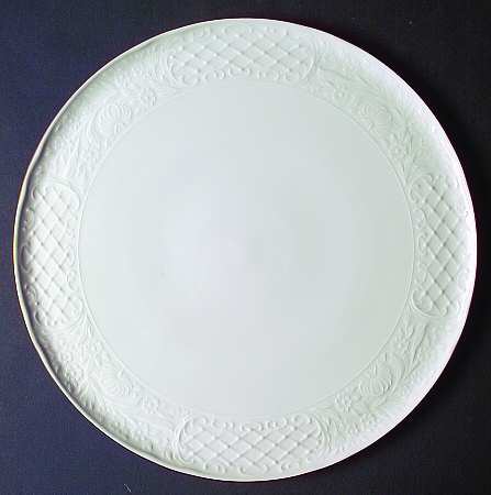 Dresden Gold Cake Plate