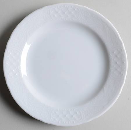 Dresden White Bread & Butter Plate