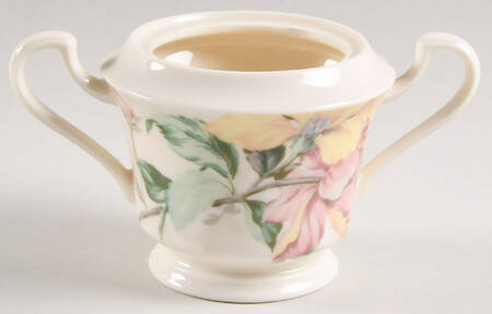 English Tapestry Sugar Bowl No Lid