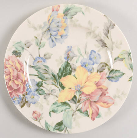 English Tapestry 12" Chop Plate (Round Platter)