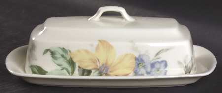 English Tapestry 1/4 Lb Covered Butter