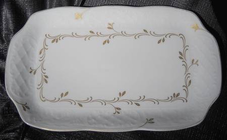 Florentine Gold Butter Tray