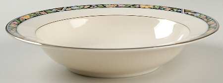 Fleur Royale 10" Round Vegetable Bowl