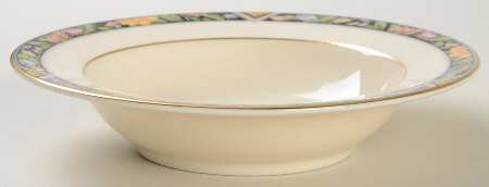 Fleur Royale Rim Fruit/Dessert (Sauce) Bowl