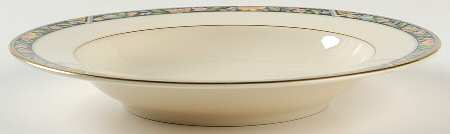 Fleur Royale Rim Soup Bowl