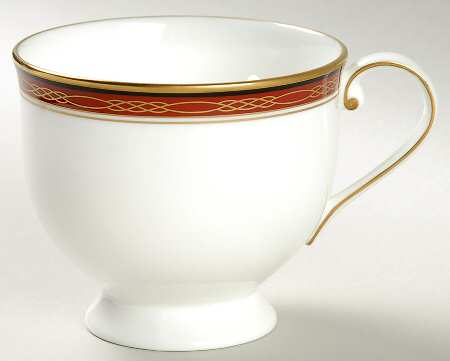 Gold Bracelet Red Footed Cup