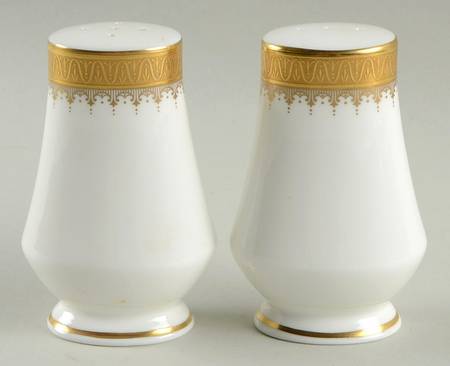 Golden Coin Salt & Pepper Set