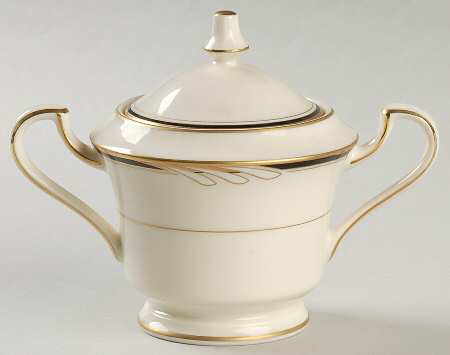 Hospitality Black Sugar Bowl & Lid