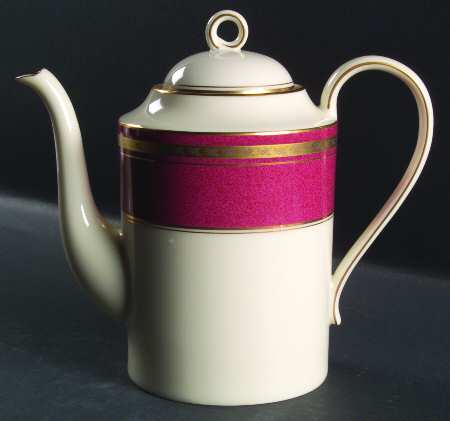 Imperial Ruby Coffee Pot & Lid